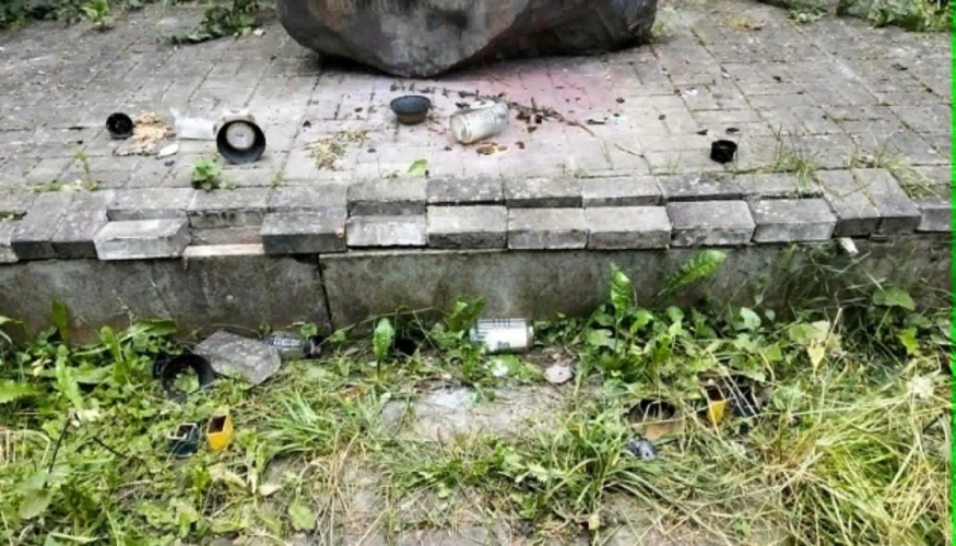 Посольство України в Польщі засудило вандалізм біля села Ліски та вимагає розслідування