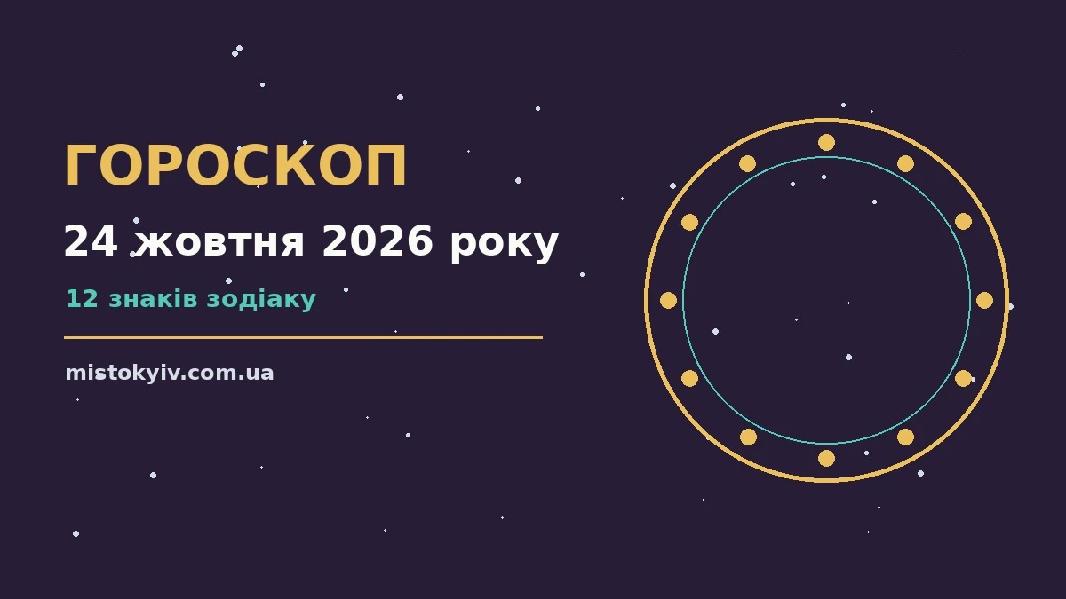 Гороскоп на 24 жовтня 2026 року: рішення та підказки дня для грошей і кохання