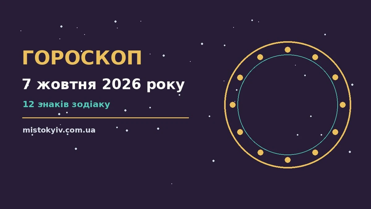 Гороскоп на 7 жовтня 2026 року: рішення та підказки дня для грошей і кохання