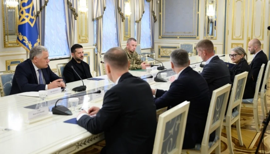 Зеленський і Херем у Києві обговорили фінансування ППО та підтримку євроінтеграції