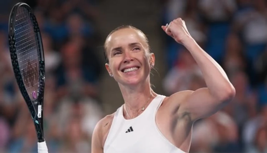 Еліна Світоліна на корті