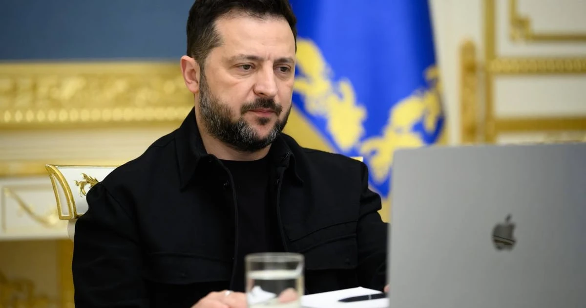Президент України Володимир Зеленський під час робочої наради